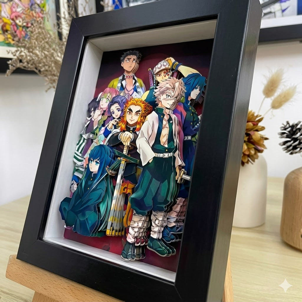 Tableau relief - Demon Slayer