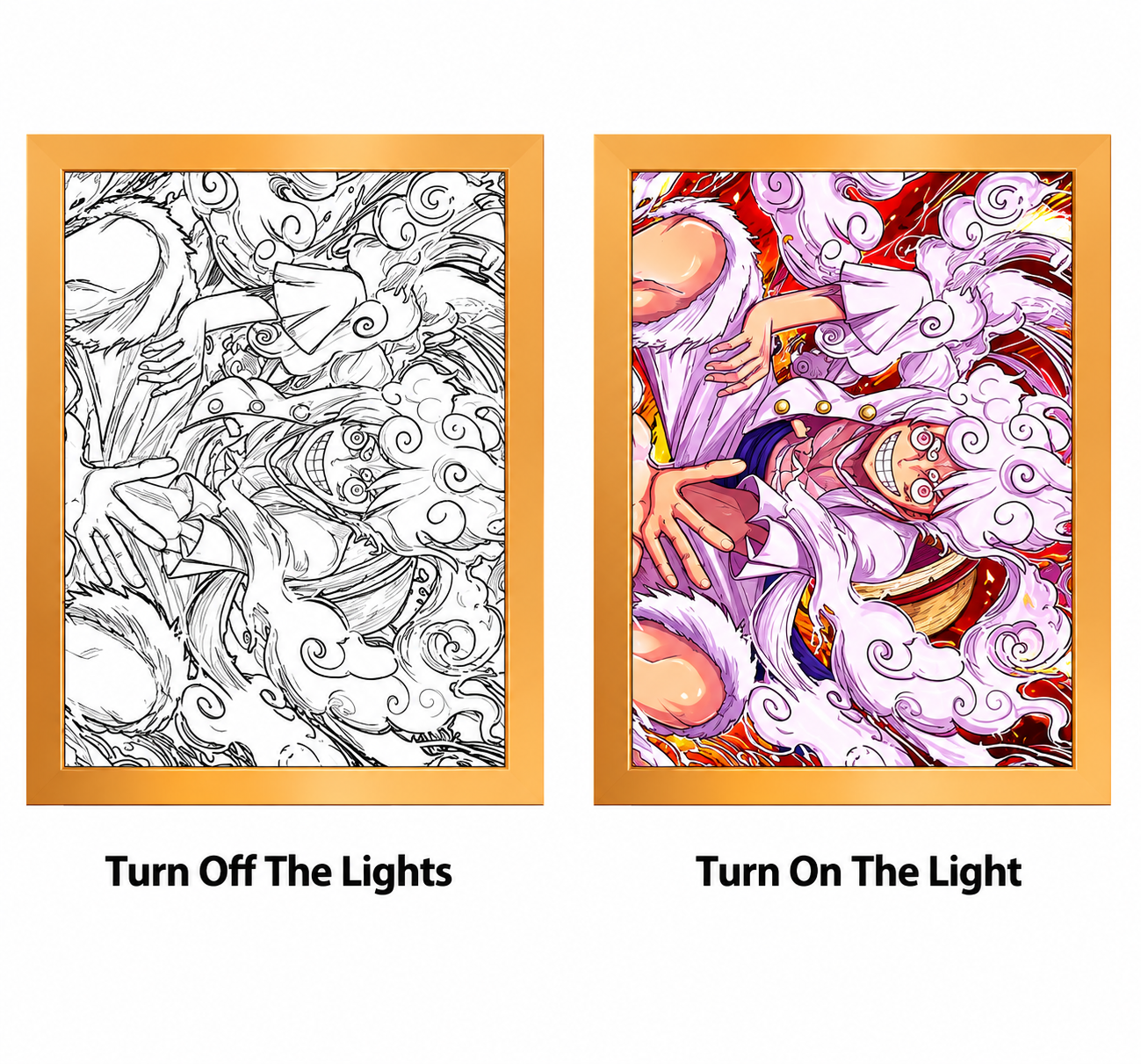 Lampe chevet - Luffy