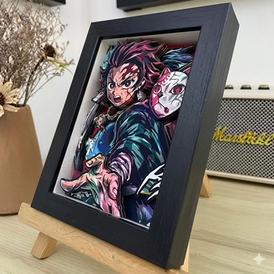 Tableau relief - Demon Slayer