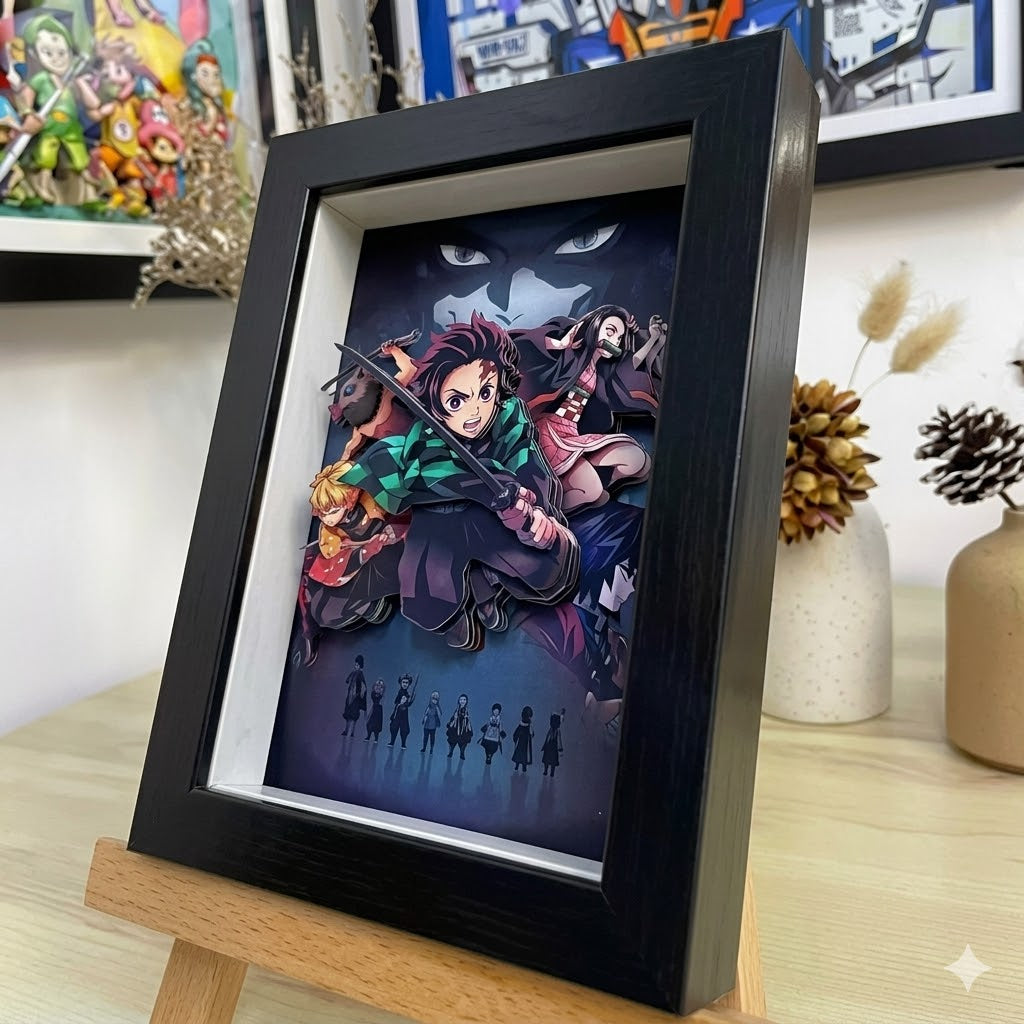 Tableau relief - Demon Slayer