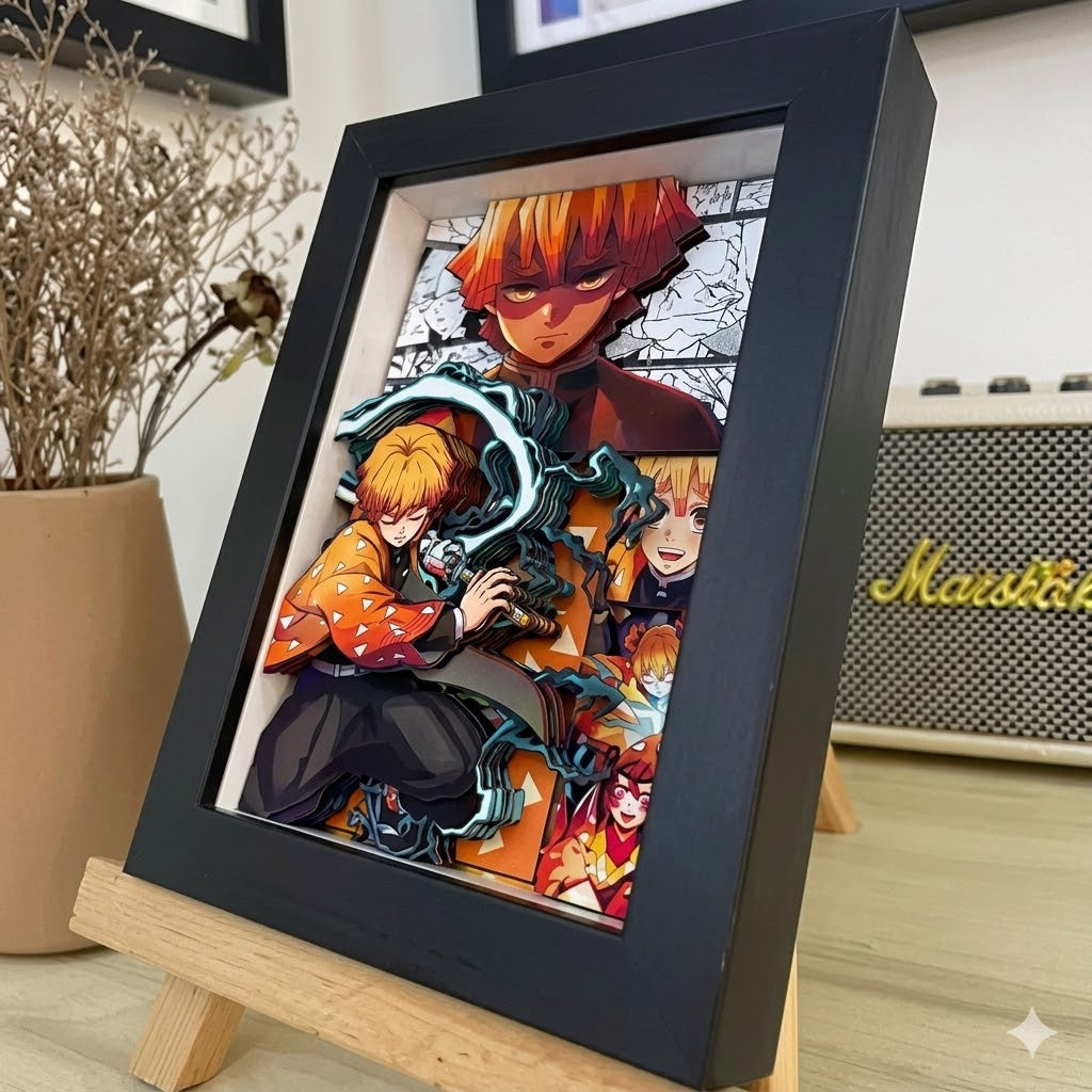 Tableau relief - Demon Slayer