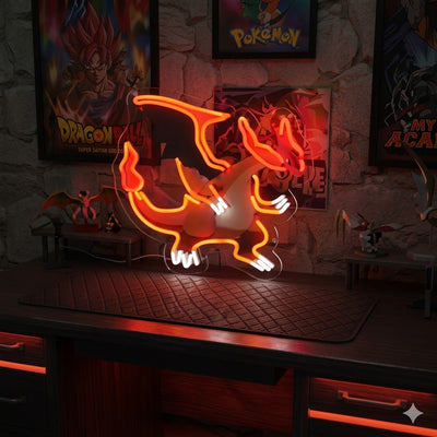 Lampe déco - Dracaufeu