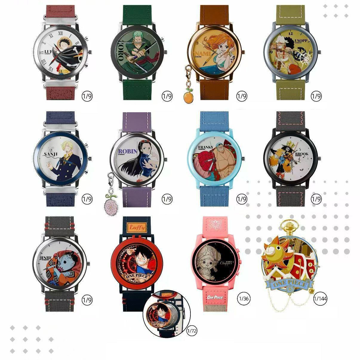Boite mystère - montre One Piece
