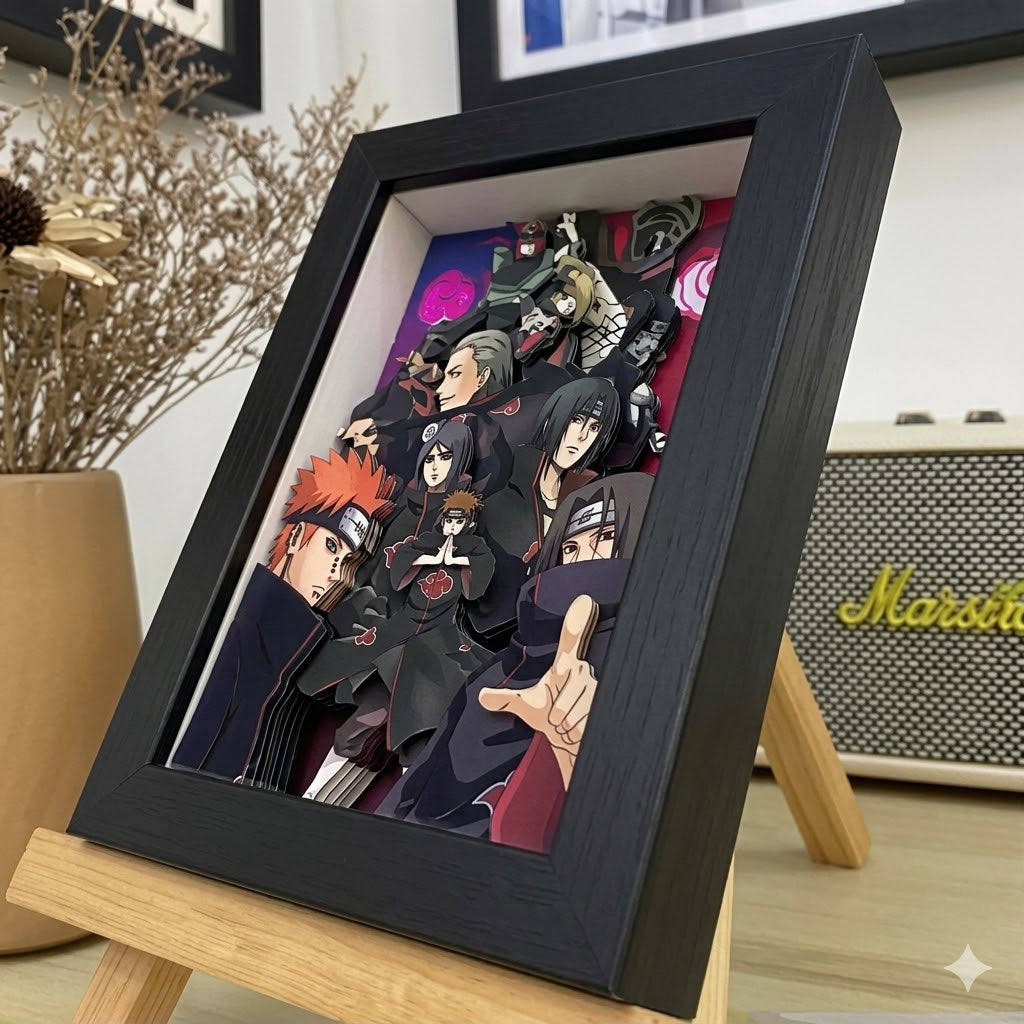 Tableau relief - Naruto