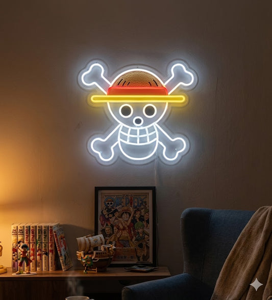 Lampe déco - Chapeau de paille