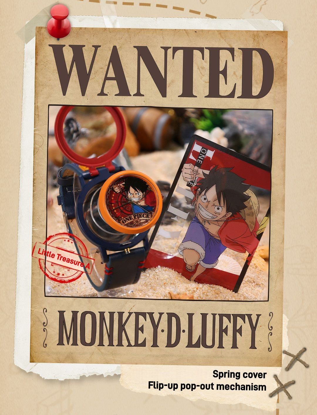Boite mystère - montre One Piece