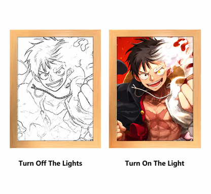 Lampe chevet - Luffy