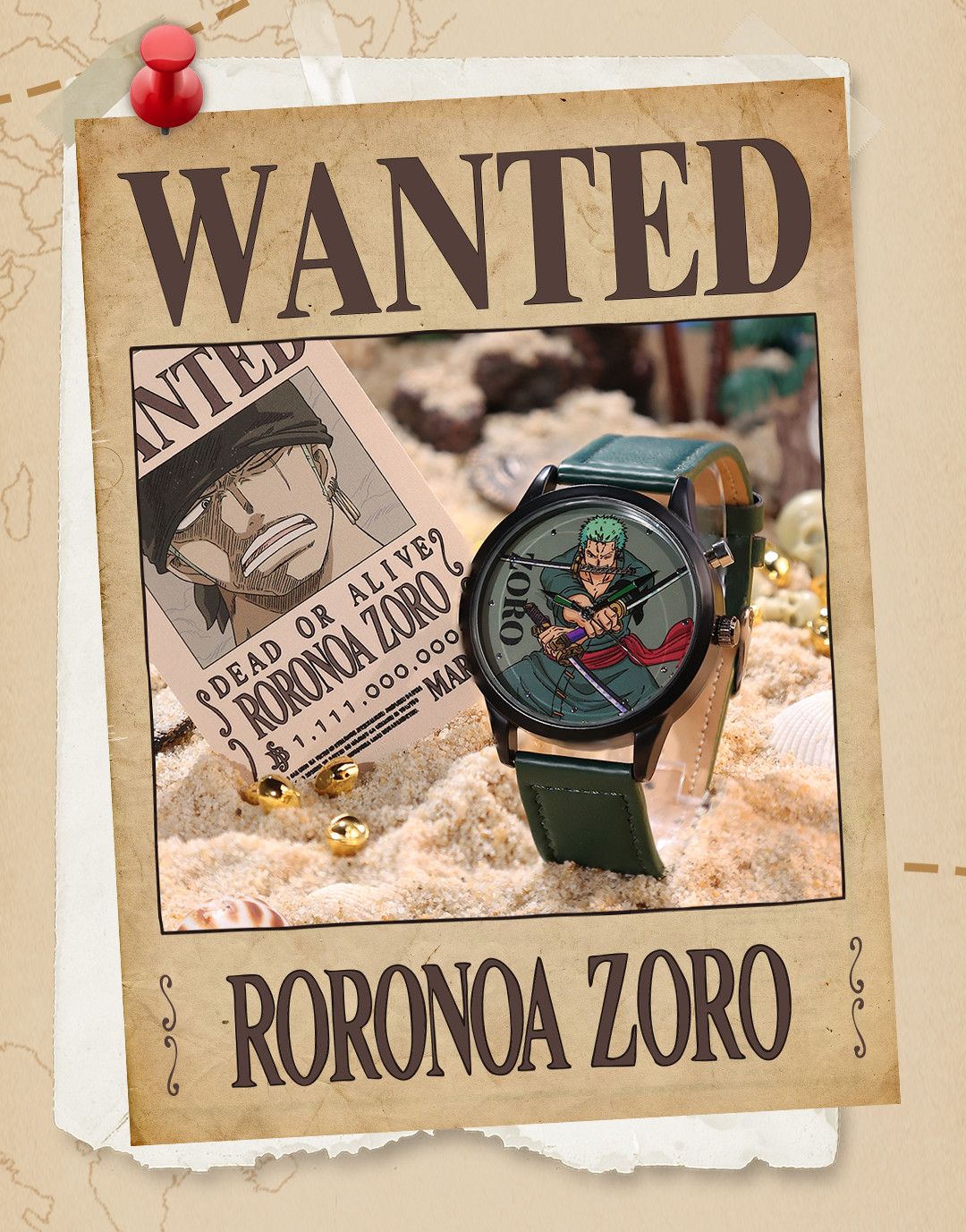 Boite mystère - montre One Piece