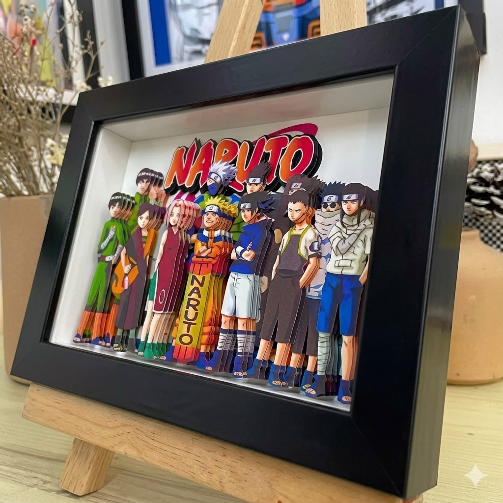 Tableau relief - Naruto