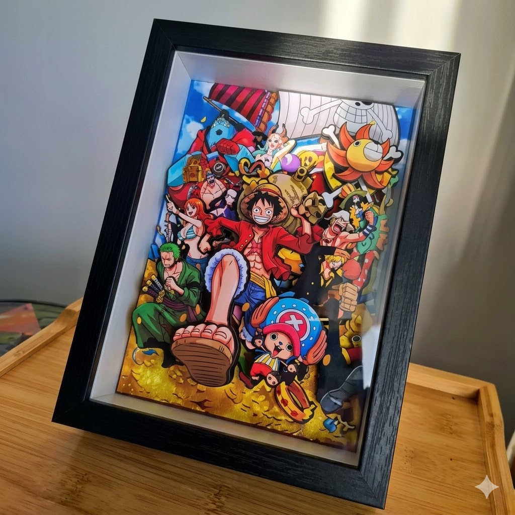 Tableau relief - One Piece