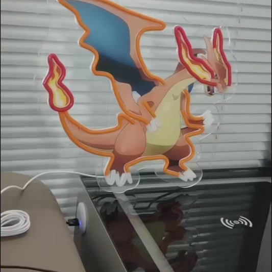 Lampe déco - Dracaufeu