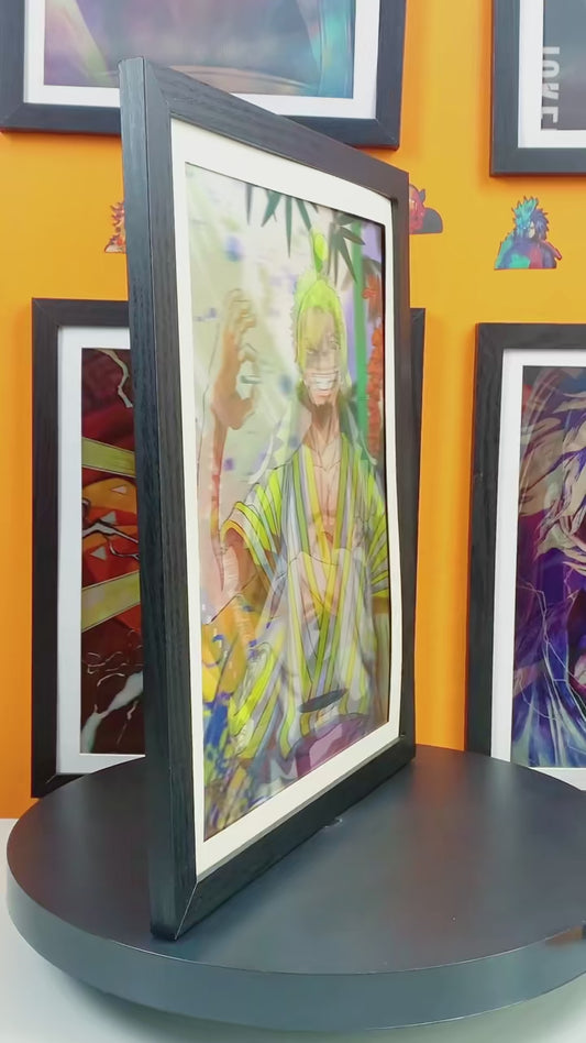 Affiche 3D illusion - Monster trio