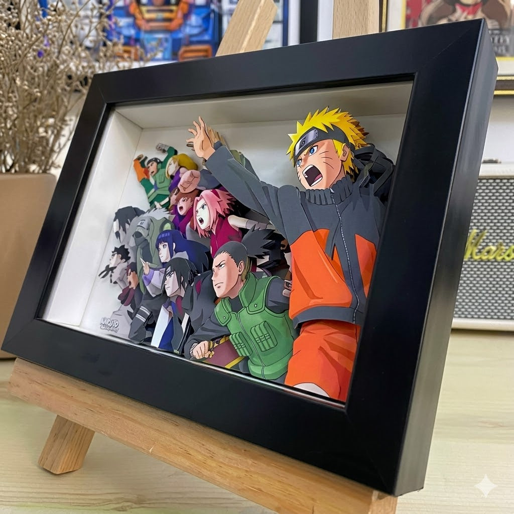 Tableau relief - Naruto